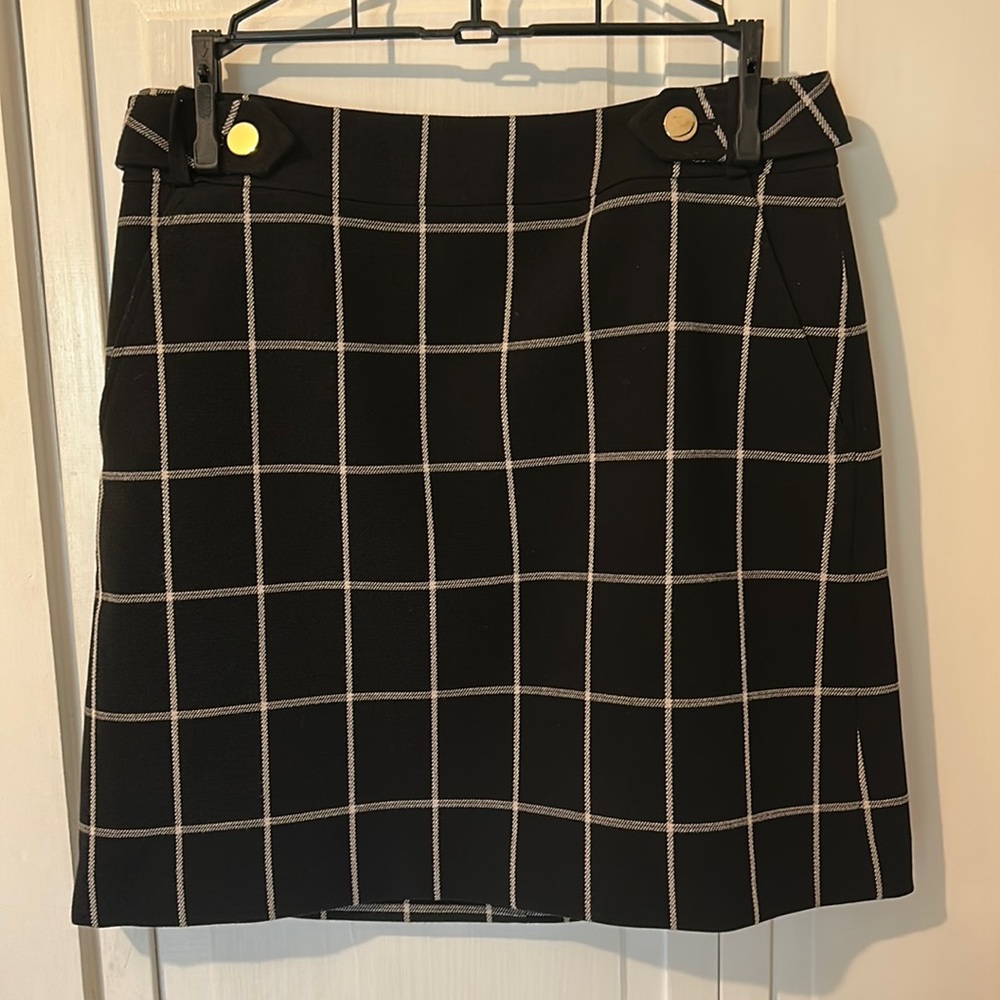 Loft black skirt